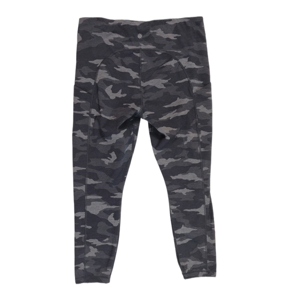 Athleta Ultimate Stash Pocket Camo 7/8 Tight, Heather Grey - Picture 7 of 16